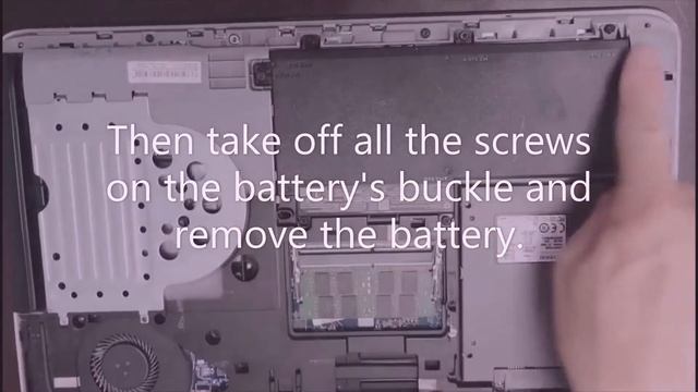 How to replace the hp Probook 640 G3 laptop's battery? смотреть онлайн