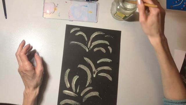 Мастер-класс по рисованию в нетрадиционной технике «Салют Победы» (воспитатель Щербак С.Б.) смотреть онлайн