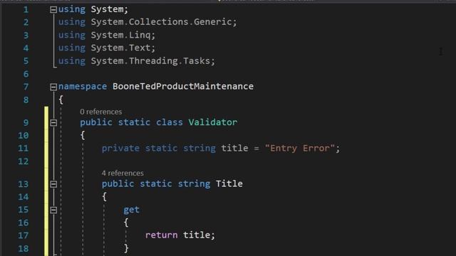 User-Defined Classes: Validation смотреть онлайн