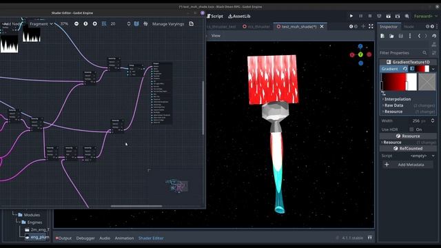 Godot Rocket Shader for Black Omen RPG смотреть онлайн