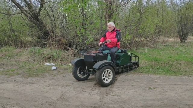 Мотобуксировщик Друг принципиально новый. смотреть онлайн