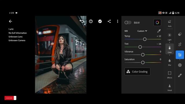 How To Edit Cinematic Street Photography - Lightroom Mobile Presets Free DNG | Lightroom Mobile
