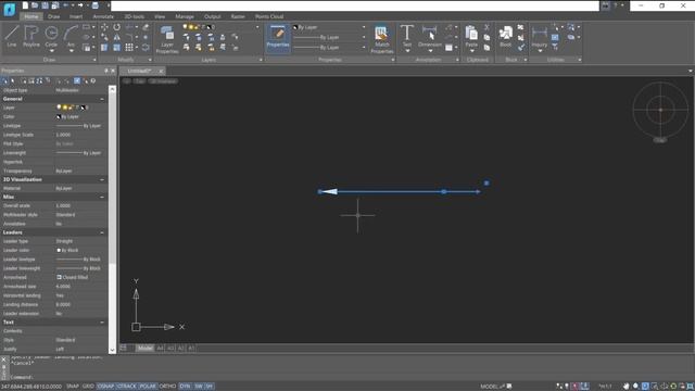 NanoCAD How To Draw Arrow смотреть онлайн