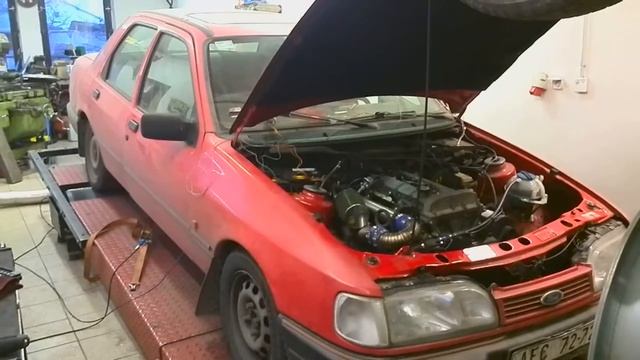 Supercharged Ford Sierra RS2300K Dyno testing - Stage 1 смотреть онлайн