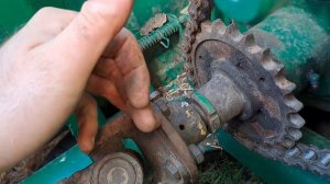 Усовершенствование привода жатки комбайна НИВА ск5. Установка кардана УАЗика