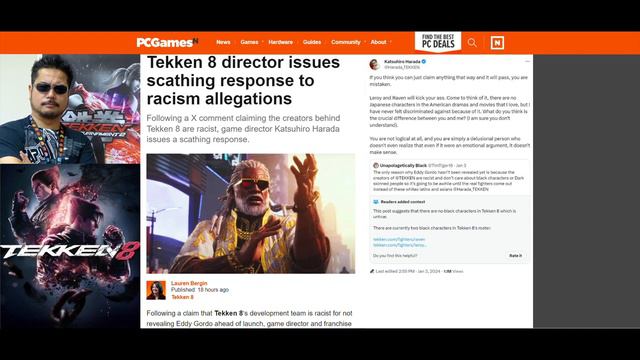 Tekken 8 Game Director Responds to Unapologetically Black Twitter Uuser Demanding Black Characters смотреть онлайн