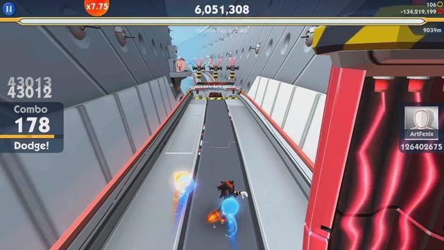 Sonic Dash 2 Sonic Boom - Shadow (Widescreen 60 FPS) смотреть онлайн