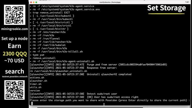 QQQ Mining Testnet | Setup node to earn 70 USD смотреть онлайн