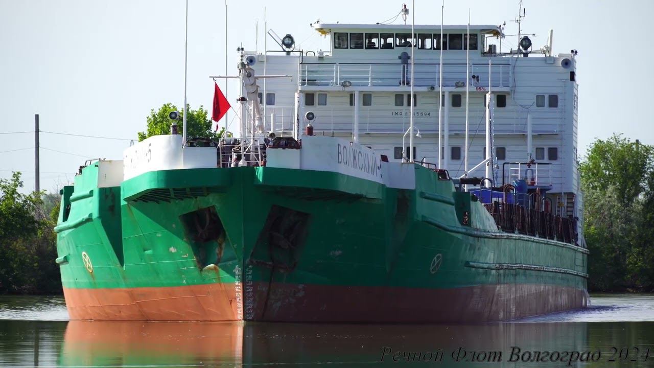 Теплоход ВОЛЖСКИЙ 5 на Волго Донском канале смотреть онлайн