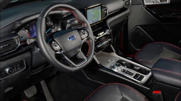 Ford Explorer 2022   мощный семейный внедорожник! ST линия