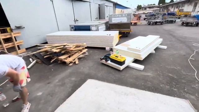 Монтаж морозильной камеры(КХН) 80,64 м3. смотреть онлайн