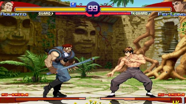 Street Fighter Zero 3 HD Mugen Rolento vs Fei Long смотреть онлайн