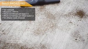 Пылесос Bosch BWD421PRO