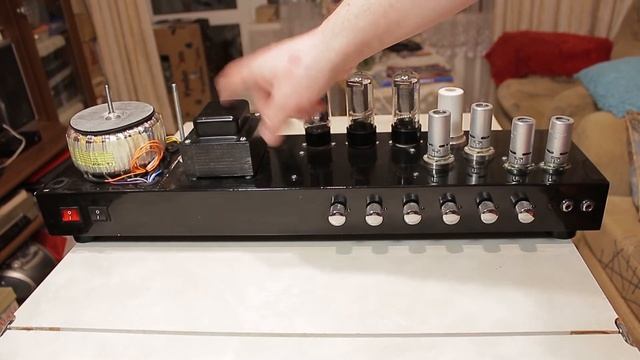Гитарный ламповый усилитель (по мотивам Marshall JCM 800) смотреть онлайн