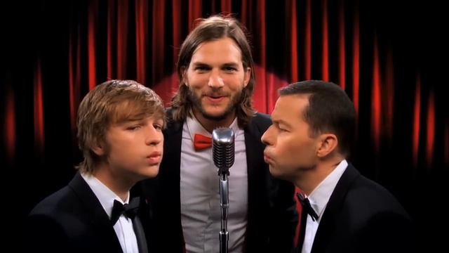 Заставка "Два с половиной человека" c Эштоном Катчером смотреть онлайн