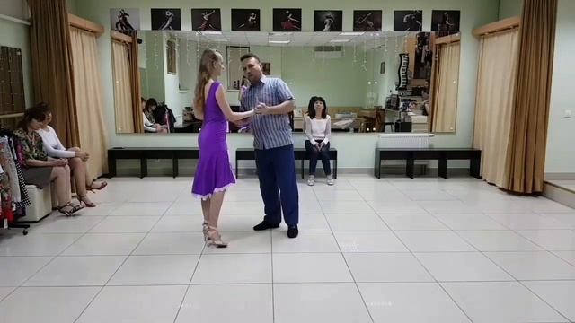 How to become a tango dancer from beginner» 2 lesson - ONLINE TANGO LESSONS смотреть онлайн