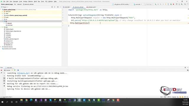 Flutter Tutorial - Upload images to Server with ASP NET CORE смотреть онлайн