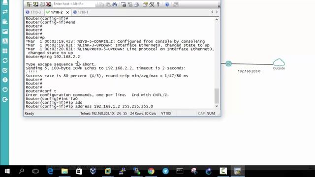 5.UNetLab. Создание сетевой топологии смотреть онлайн