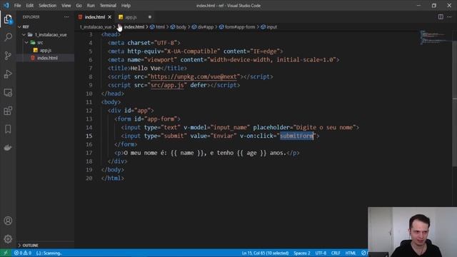 Curso de Vue 3: #03 - Inputs e Data Binding смотреть онлайн