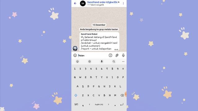 CARA MENGGUNAKAN SANSFRIEND BOT TELEGRAM смотреть онлайн