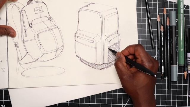 Sketch A Day By Spencer Nugent: How To Draw Backpacks