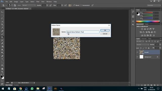 How To Make A Gravel Clone Pattern Brush Tool PS CS6