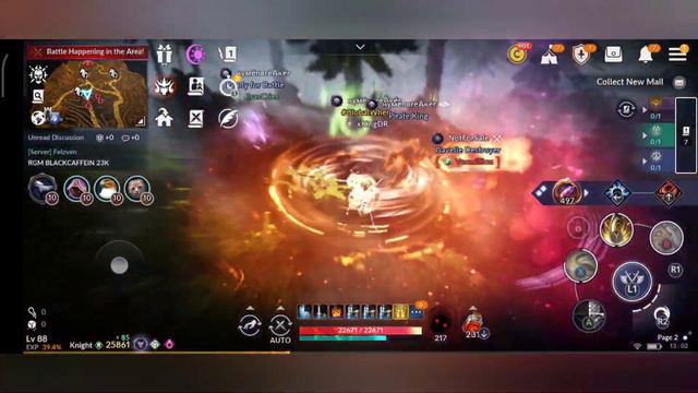 Black Desert Mobile |•⚔️🛡️Guild War against NotForSale / Friendly war 🔥⚔️ смотреть онлайн