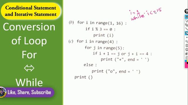 Python Tutorial #9 Lab Session #5| Application Based Questions Conditional & Iterational Statements смотреть онлайн