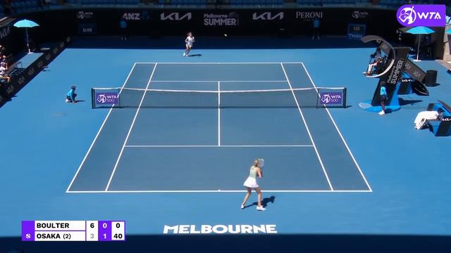 K. Boulter vs. N. Osaka | 2021 Gippsland Trophy Round 3 | WTA Match Highlights смотреть онлайн