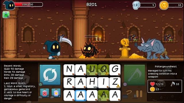 Letter Quest Remastered endlessness mode смотреть онлайн