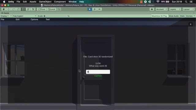 Retentional - Memory Palace app - developer diary update - memorizing cards - Jan24th2021 смотреть онлайн