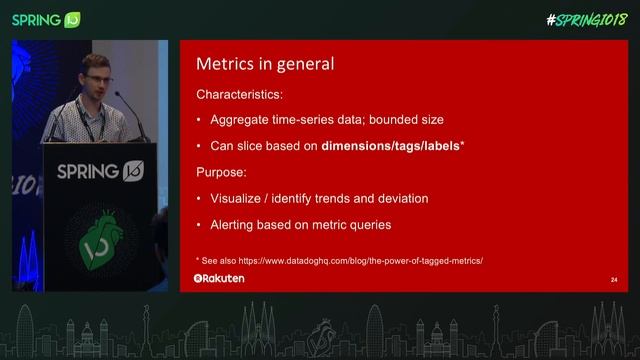 Observability with Spring-based distributed systems by Tommy Ludwig @ Spring I/O 2018 смотреть онлайн
