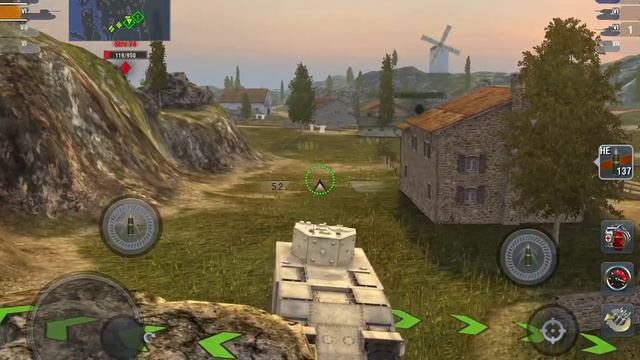 [WORLD OF TANKS BLITZ] TOG II gameplay (WOTB) H O T T O G смотреть онлайн