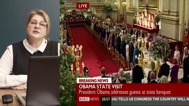 Почему Президент Америки назвал гимн Великобритании саундтреком к своему тосту. смотреть онлайн