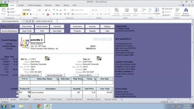 invoice con excel para karla смотреть онлайн