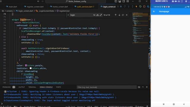 Flutter Firebase Logout User | Practical Code Example | Flutter Firebase Tutorial | Part 4 смотреть онлайн