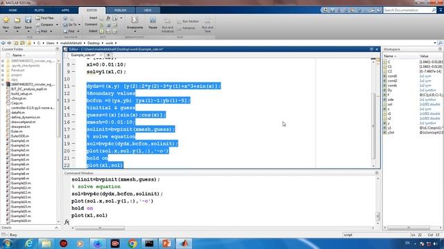 Finite Difference (Matrix Method) for solving ODE using (Matlab & Python) смотреть онлайн
