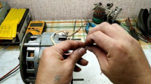 Простой способ подключения мотора стиральной машины. Четыре вывода.