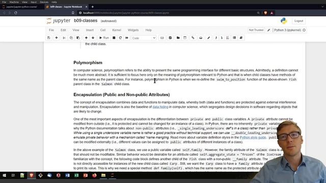 Python class(es) and object orientation смотреть онлайн