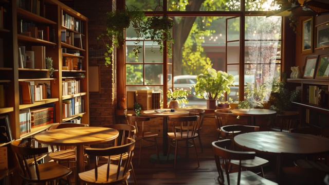Jazz Music 🌼ㅣMorning Ambience & Coffee Shop Music For Studying, Work & Relaxation