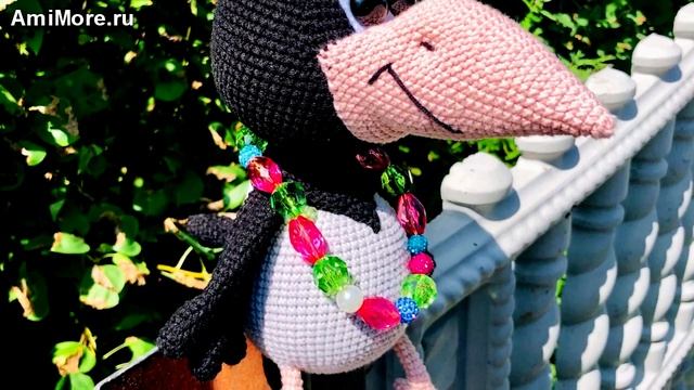 Амигуруми: схема Ворона Алёна. Игрушки вязаные крючком - Free crochet patterns. смотреть онлайн