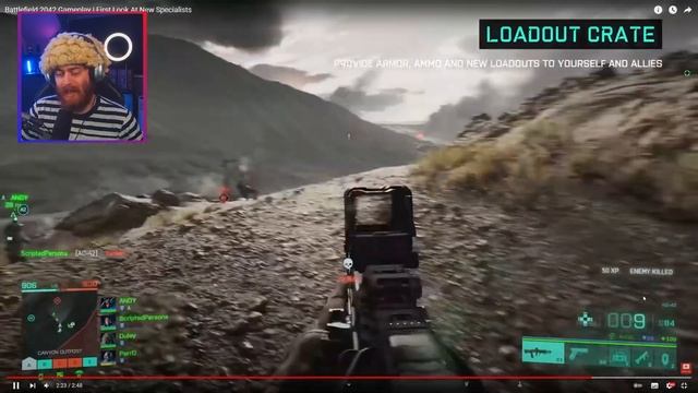 NEW Battlefield 2042 GAMEPLAY - Specialists, UI Changes & More! смотреть онлайн