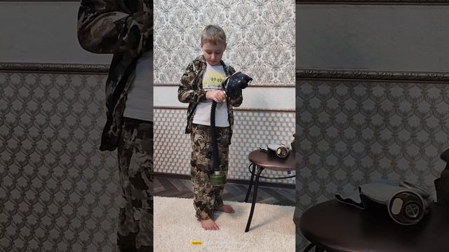 пришла новая трубка для противогаза! обзор! смотреть онлайн