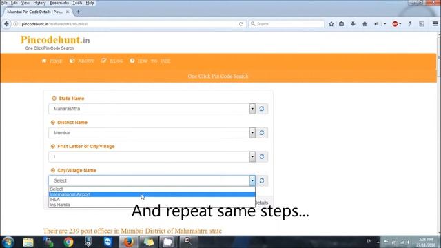 How to use pincodehunt.in tool for search pin code смотреть онлайн