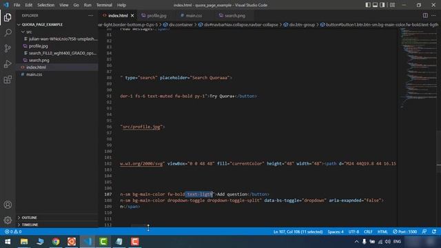 Create a template similar to Quora website with Bootstrap 5, CSS and HTML for beginners смотреть онлайн