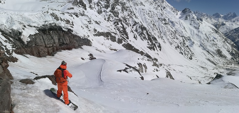 Ущелье Терскол фрирайд Эльбрус