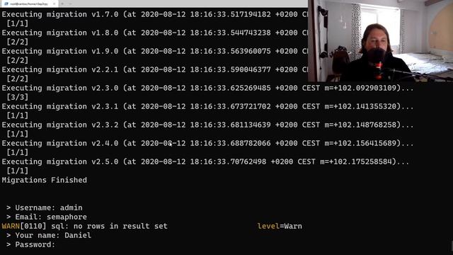 Ansible - Semaphore UI смотреть онлайн