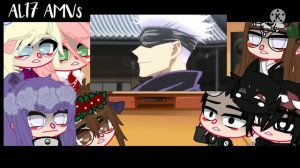 •Naruto friend's react to naruto as Gojo•1/1 /cringe