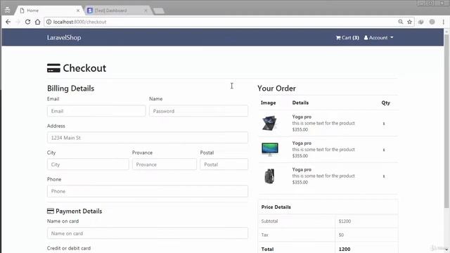 2 Checkout & Stripe - Dynamic cart contents in Checkout page смотреть онлайн