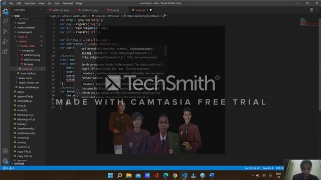 Tugas-Kelompok_Tabel_Admin_CRUD MariaDB dan Node.js смотреть онлайн